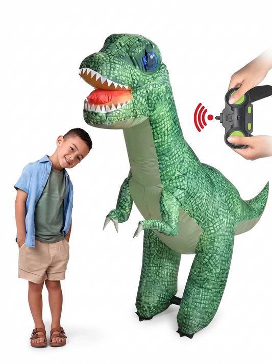 Kleiner RC aufblasbarer Dinosaurier mit Fernbedienung