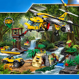 Dschungel-Explorer-Hubschrauber Bausteinset – Baukasten für Kinder Miniaturbild 2