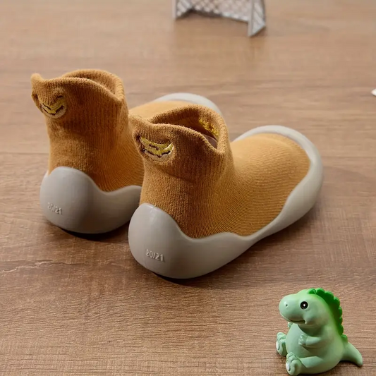 BareFoot Natürliche Lauflernschuhe, Ockergelb