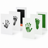 Baby Hand- und Fußabdruck-Set – Tintenfreies Stempelkissen zum Andenken Miniaturbild 3