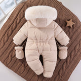 Kuscheliger Baby-Winteroverall – Gepolsterter Einteiler Miniaturbild 5