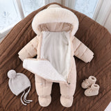 Kuscheliger Baby-Winteroverall – Gepolsterter Einteiler Miniaturbild 6
