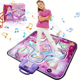 Interaktive Kinder-Tanzmatte – Pinke Musik-Spielmatte mit Punktesystem Miniaturbild 5