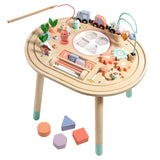 10-in-1 Holz-Montessori-Aktivitätstisch für Kleinkinder Miniaturbild 5