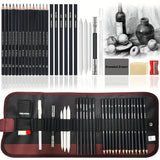 Professionelles Skizzen-Set – 33-teiliges Zeichenset Miniaturbild 3