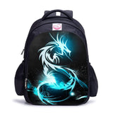 3D-Dinosaurier-Kinderrucksack – Wasserdichte Schultasche Miniaturbild 3