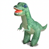 RC Aufblasbarer Dinosaurier | Ferngesteuertes Lauf-Dino-Spielzeug Miniaturbild 1