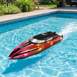 RC Speedboot mit LED-Beleuchtung für Kinder Miniaturbild 4