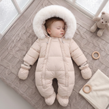 Kuscheliger Baby-Winteroverall – Gepolsterter Einteiler Miniaturbild 4