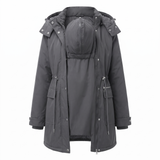 3-in-1 Umstands-Winterparka – Abnehmbarer Steppmantel Miniaturbild 4